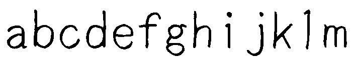 Sicyubi Hyojunpenji Regular FONT