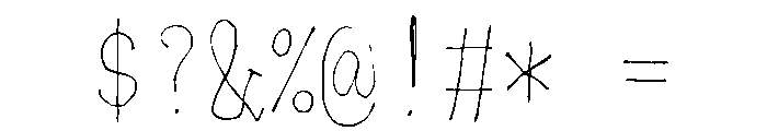 Sicyubi Pengokubosor Extra Light Font OTHER CHARS