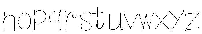 Sicyubi Pengokubosor Extra Light Font LOWERCASE