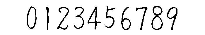 Sicyubi Pengyosho Regular Font OTHER CHARS