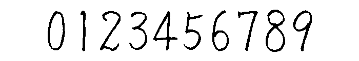 Sicyubi Pengyoshoc Regular Font OTHER CHARS