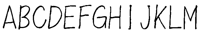Sicyubi Pengyoshoc Regular Font UPPERCASE