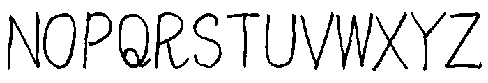 Sicyubi Pengyoshoc Regular Font UPPERCASE