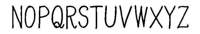 Sicyubi Penr Regular Font UPPERCASE