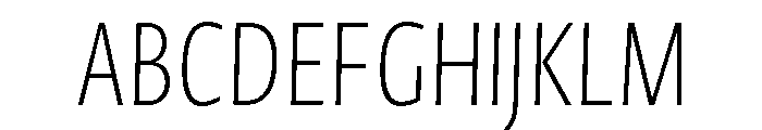 Sidenote Variable Italic Font UPPERCASE