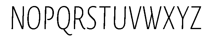 Sidenote Variable Italic Font UPPERCASE