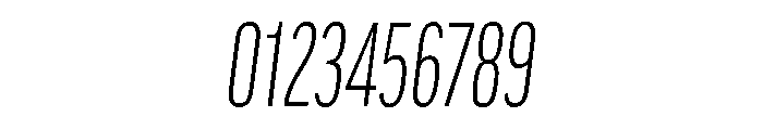 Sidenote Variable Light Italic Font OTHER CHARS