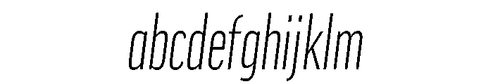 Sidenote Variable Light Italic FONT