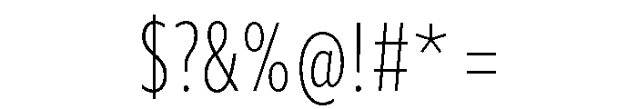 Sidenote Variable Light Font OTHER CHARS