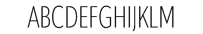 Sidenote Variable Light Font UPPERCASE