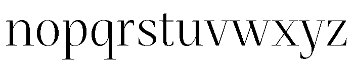 Sigurd Variable Extra Light Font LOWERCASE
