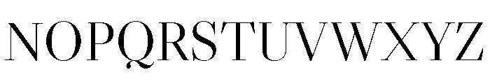 Sigurd Variable Regular Font UPPERCASE