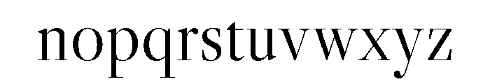 Sigurd Variable Regular Font LOWERCASE