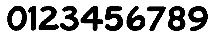 Silver Northern Bold Font OTHER CHARS