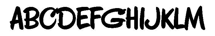 Silver Northern Regular Font UPPERCASE