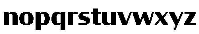 Silver Streak Variable Bold Font LOWERCASE