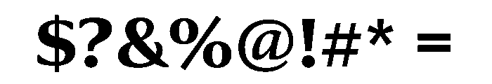 Silver Streak Variable Extra Bold Font OTHER CHARS
