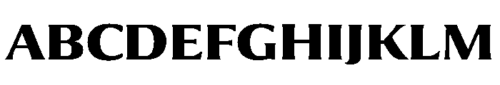 Silver Streak Variable Extra Bold Font UPPERCASE