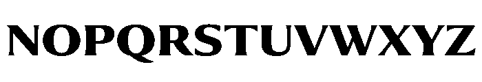 Silver Streak Variable Extra Bold Font UPPERCASE