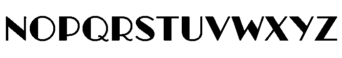Silver Streak Variable Extra Light Font UPPERCASE
