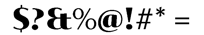 Silver Streak Variable Heavy Font OTHER CHARS