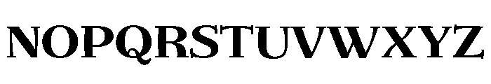 Silver Streak Variable Regular Font UPPERCASE