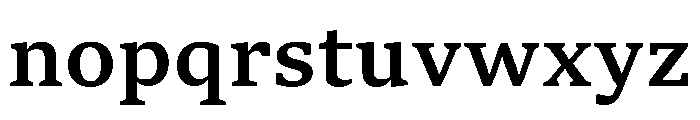 Sitka Small Semibold Font LOWERCASE