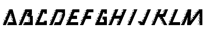 SIGNAL BREAK Font UPPERCASE