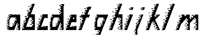 SIGNAL BREAK FONT