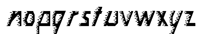 SIGNAL BREAK Font LOWERCASE
