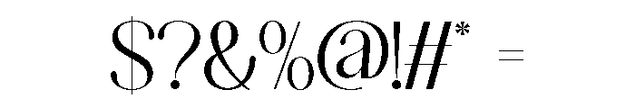 SIKOLAY-Regular Font OTHER CHARS