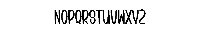 Sibling Beach Font UPPERCASE