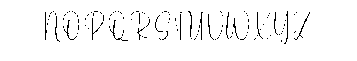 Sibling2 Font UPPERCASE