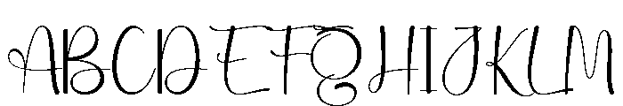 Siblings-Regular Font UPPERCASE