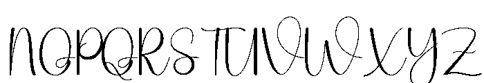 Siblings-Regular Font UPPERCASE