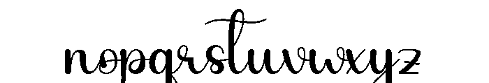 Siblings-Regular Font LOWERCASE