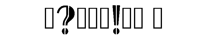 Sibyl Regular Font OTHER CHARS