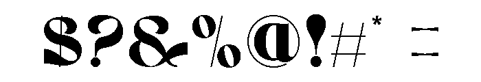 Sickya Font OTHER CHARS