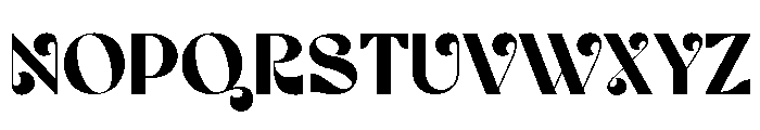 Sickya Font UPPERCASE