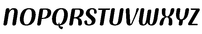 Side Hustle Italic Font UPPERCASE