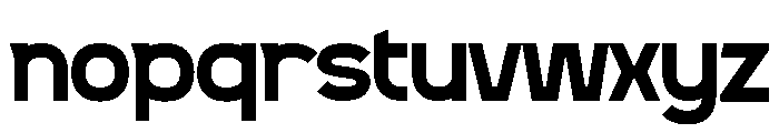 Sideline Font LOWERCASE
