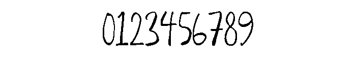 Sidewalk Notes Font OTHER CHARS