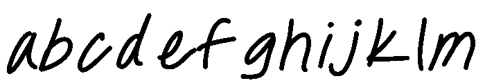 Sidewalk Scribble Medium FONT
