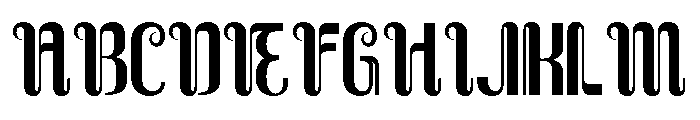 Sidosari Regular Font UPPERCASE