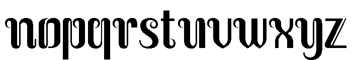 Sidosari Regular Font LOWERCASE