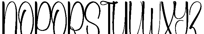 Sidway Valentine Font UPPERCASE