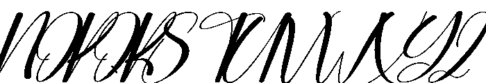 Sidway Font UPPERCASE