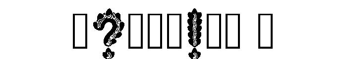 Siena Regular Font OTHER CHARS