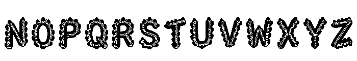 Siena Regular Font LOWERCASE