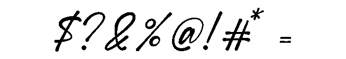 Sigagag Font OTHER CHARS